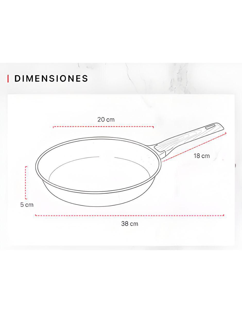 Sartén de aluminio 6