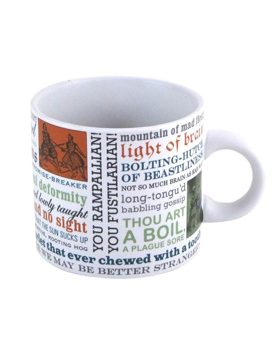 Taza de colección William Shakespeare artístico Taza de colección William Shakespeare artístico