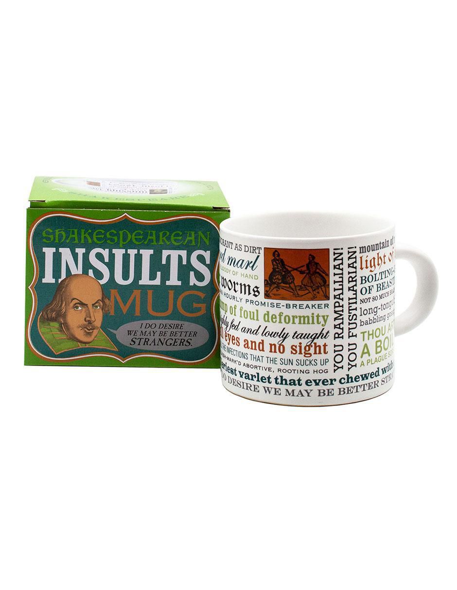 Taza de colección William Shakespeare artístico 2