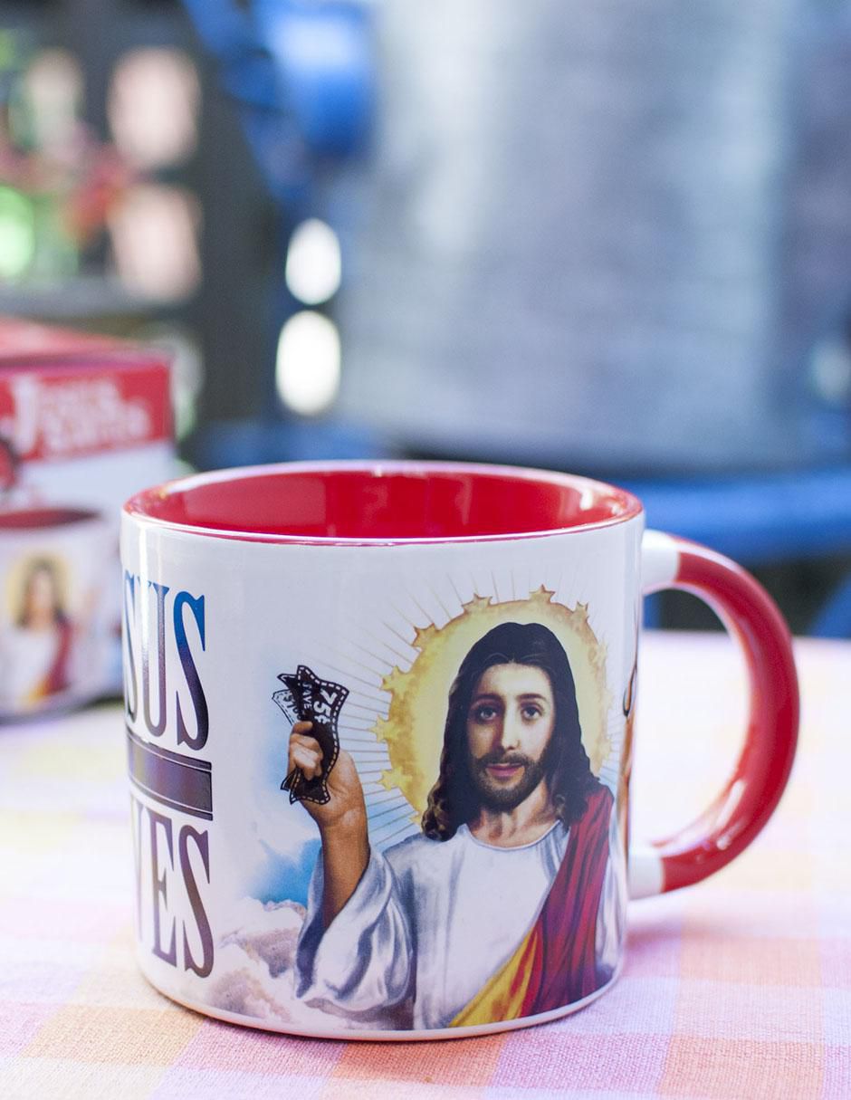 Taza de colección Jesús de Nazaret artístico 4