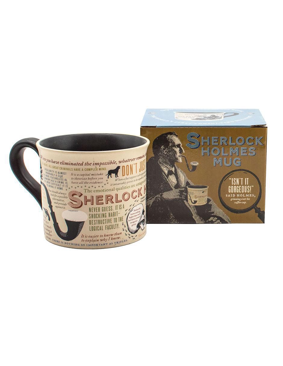 Taza de colección Unemployed Philosophers Guild Sherlock Holmes ...