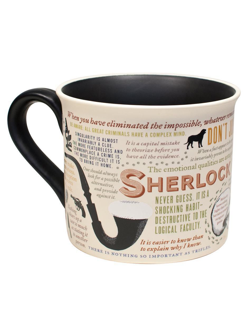 Taza de colección Unemployed Philosophers Guild Sherlock Holmes ...