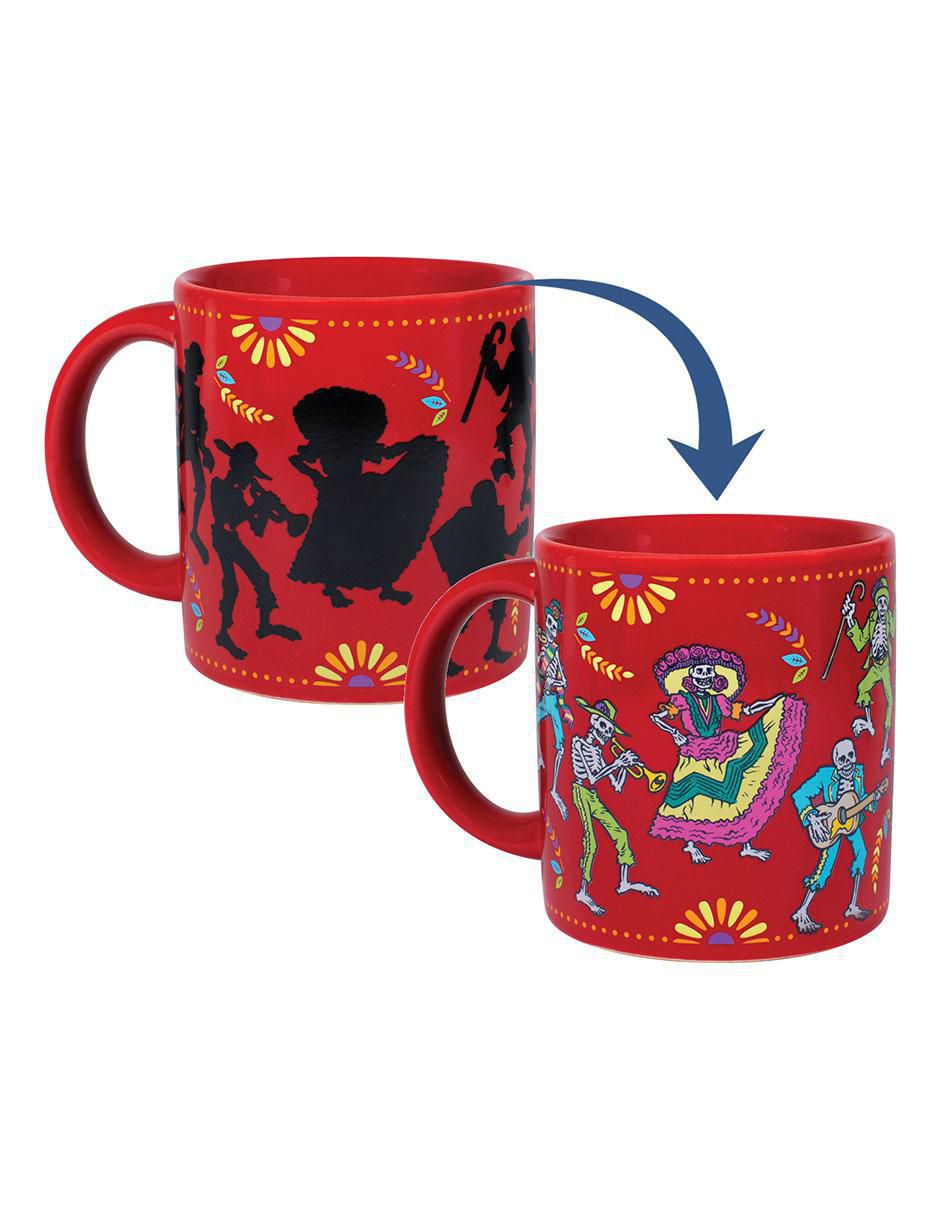 Taza de colección calaveras artístico 2