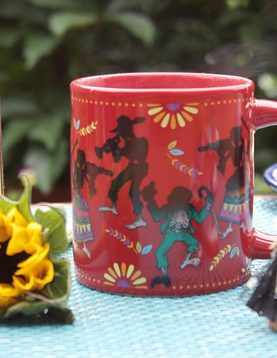 Taza de colección calaveras artístico 4