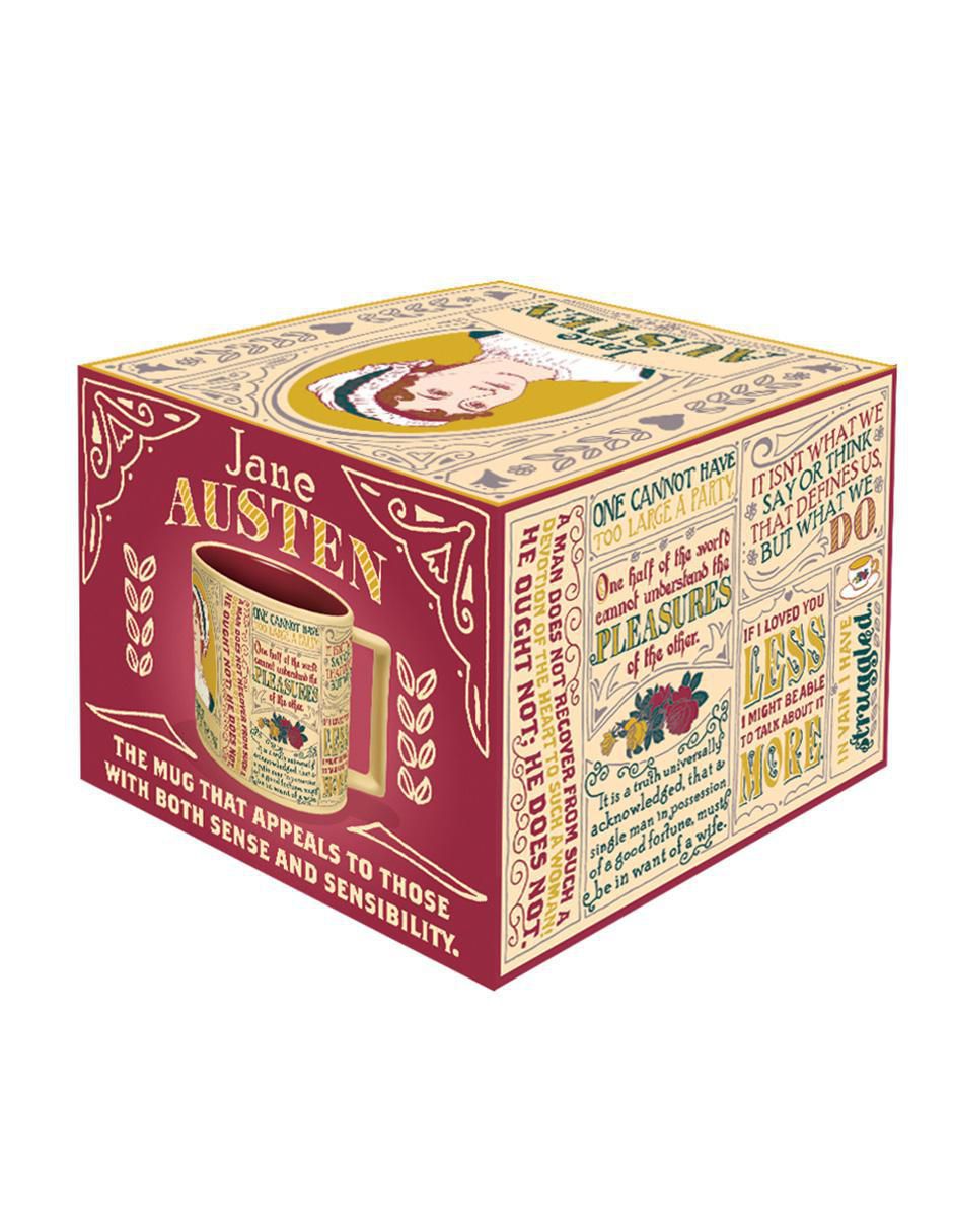 Taza de colección Jane Austen artística 2