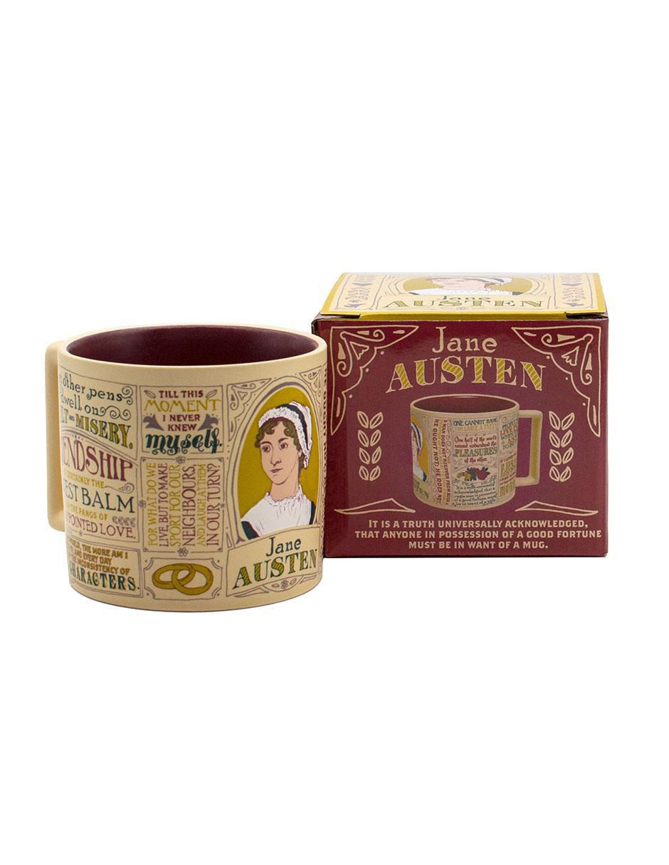 Taza de colección Jane Austen artística 4