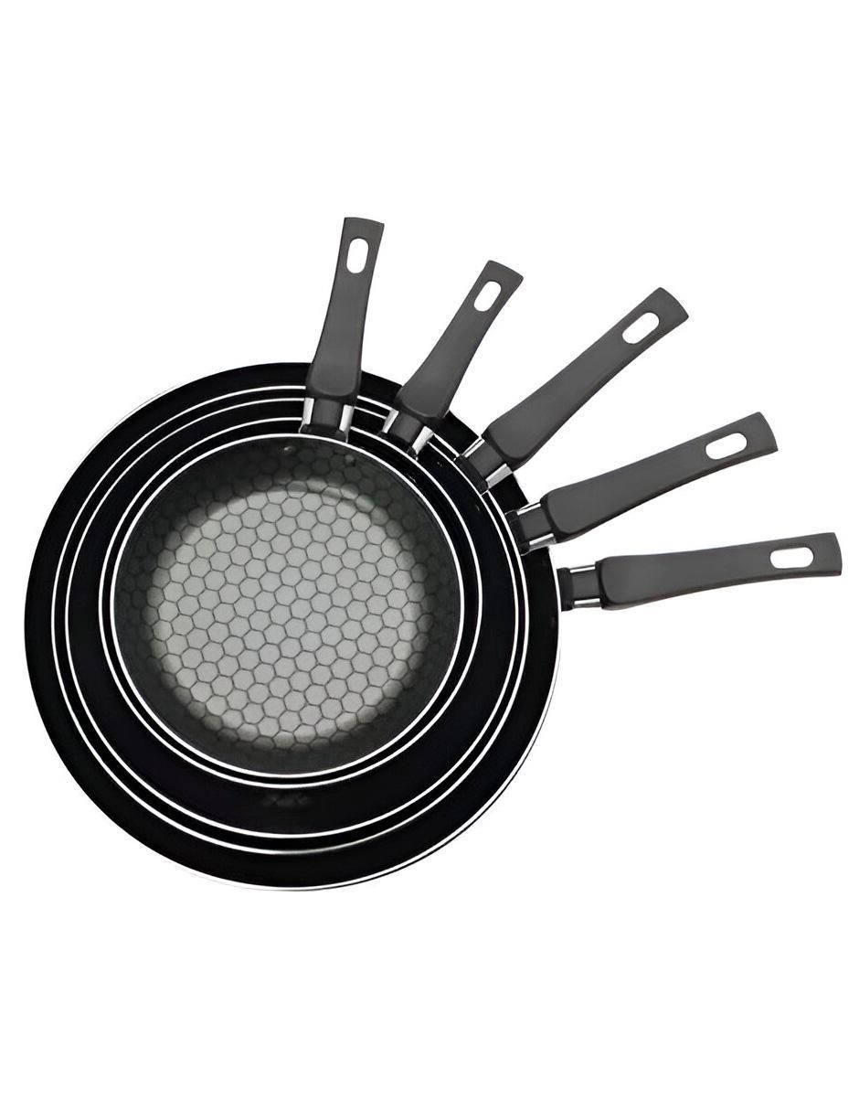 Set de sartenes de aluminio 5 piezas 2