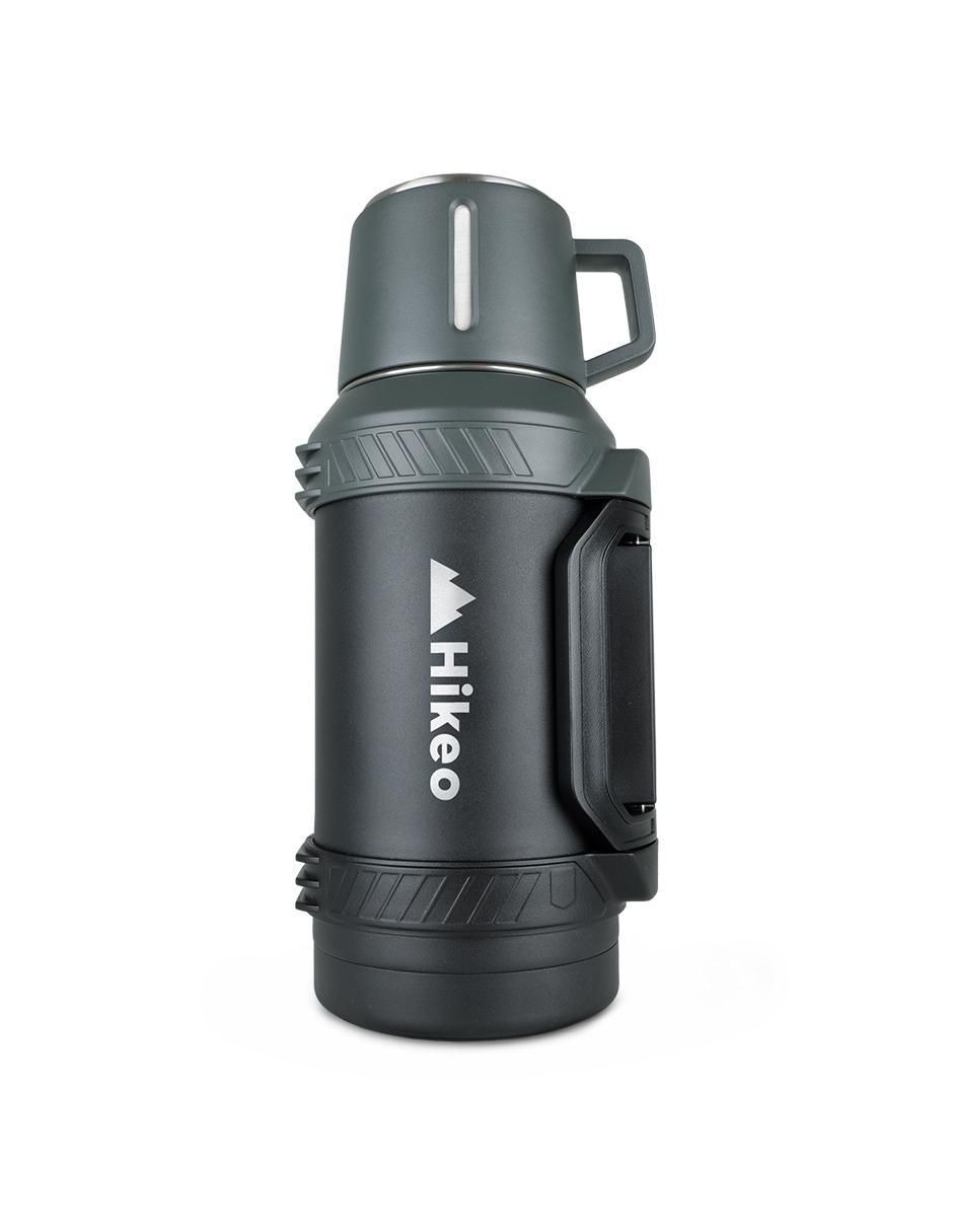 Termo de acero inoxidable con tapa a presión 1.6 L