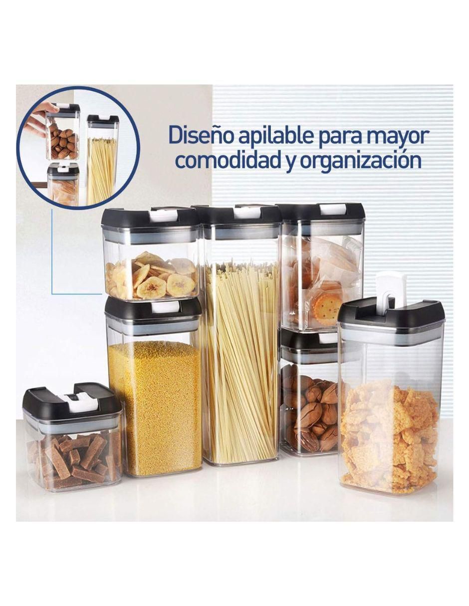 Set contenedores de plástico 14 piezas 5