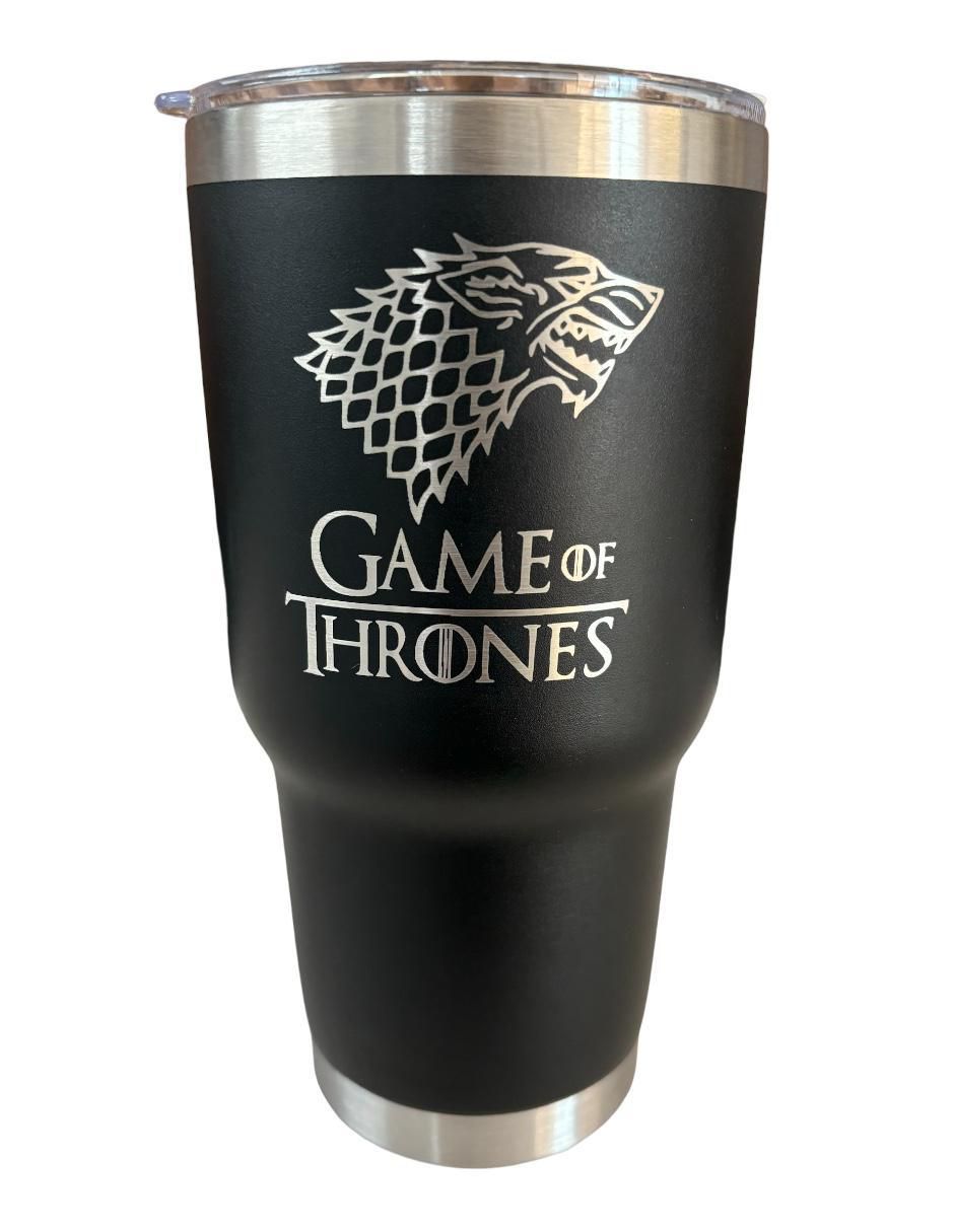 Termo de acero inoxidable Game Of Thrones Edition con tapa rosca 887 ml