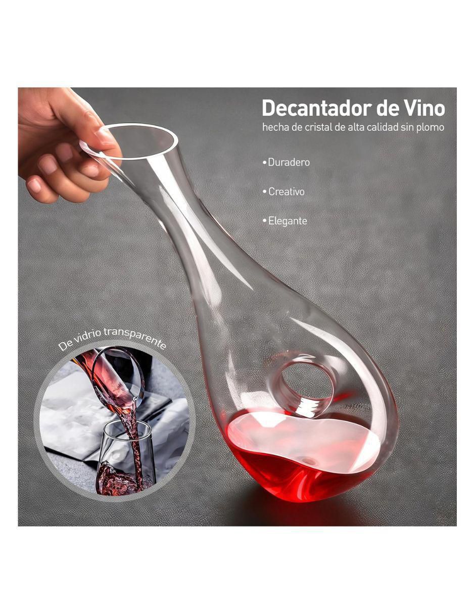 Decantador de vidrio 5
