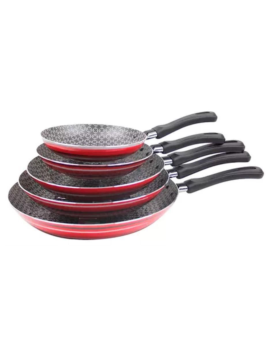 Set de sartenes de aluminio 5 piezas Set de sartenes de aluminio 5 piezas