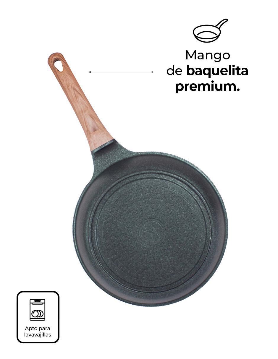 Set de sartenes de jade 3 piezas 4