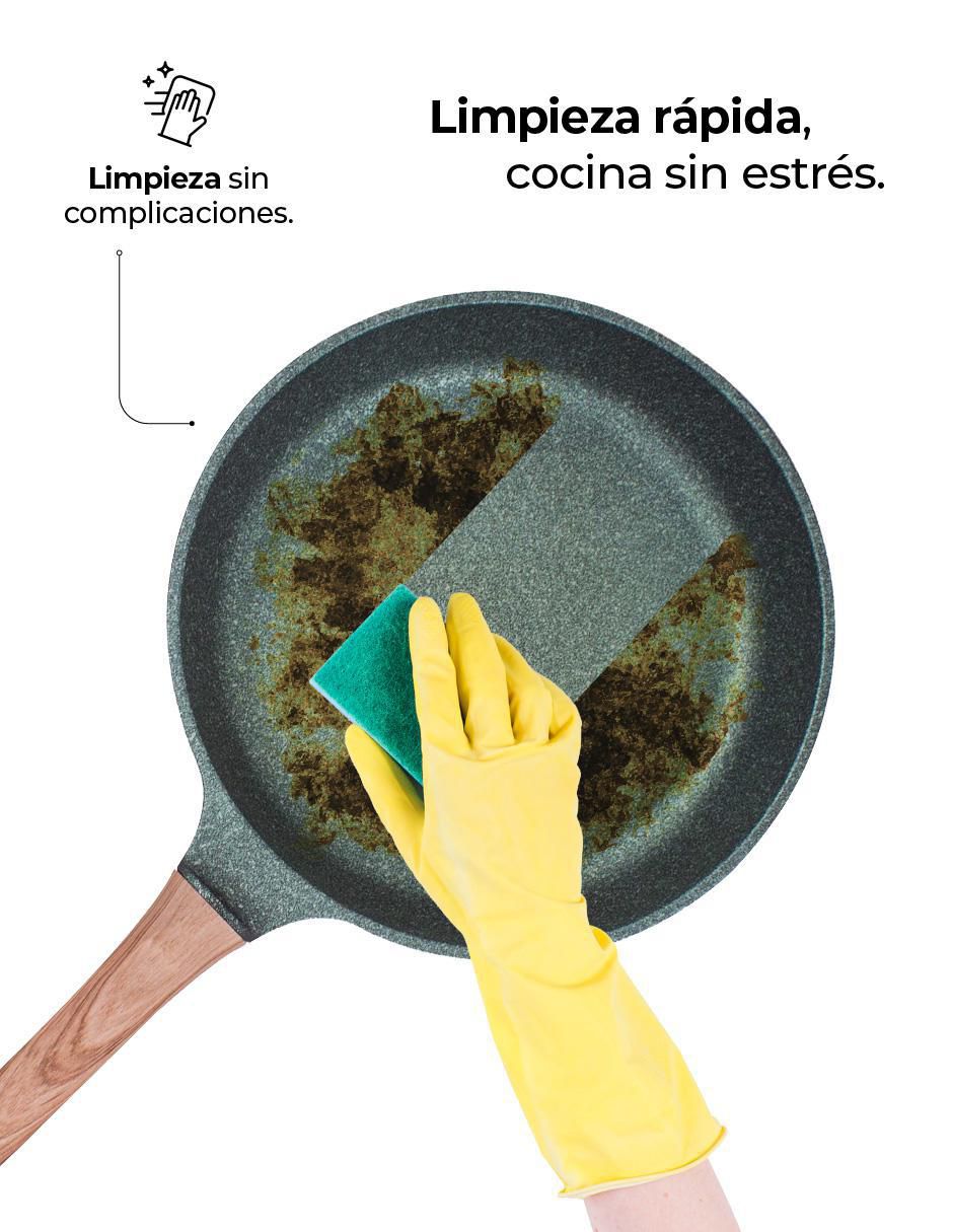 Set de sartenes de jade 3 piezas 5