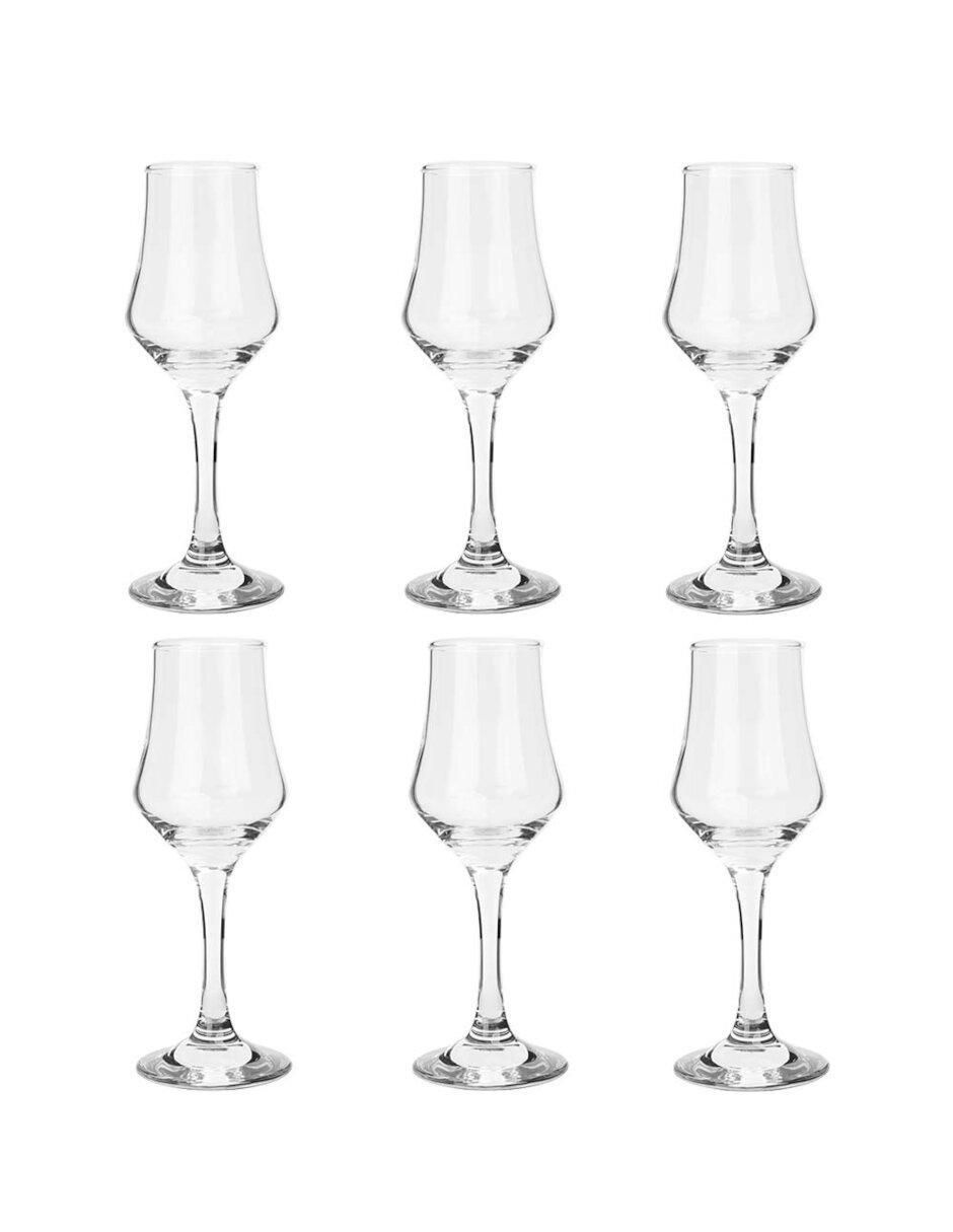 Set de copas para tequila de vidrio 1