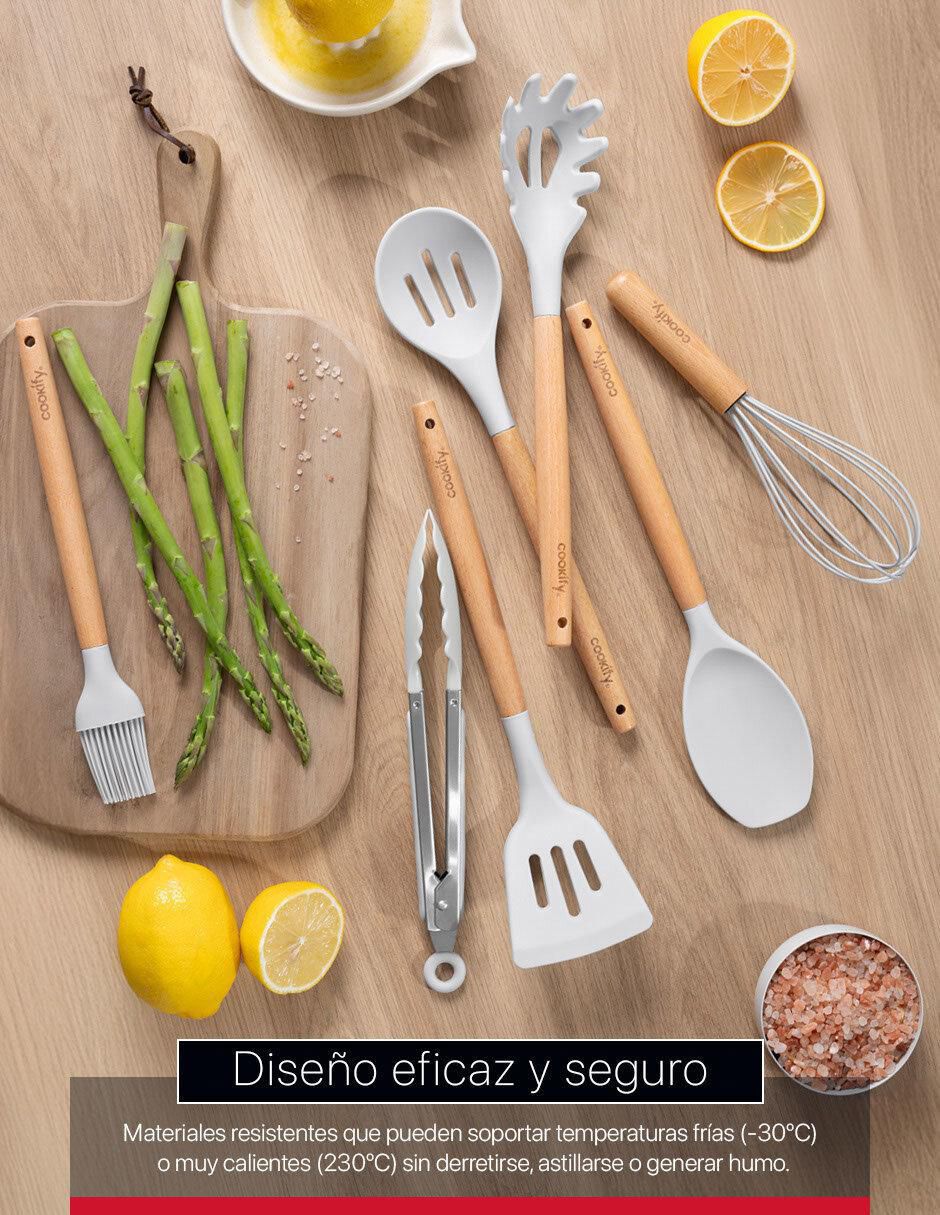 Set utensilios cookify "de" madera