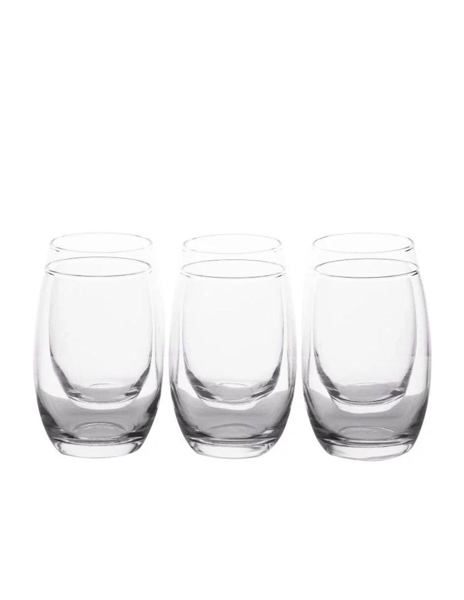 Set vasos de vidrio con 6 piezas 2