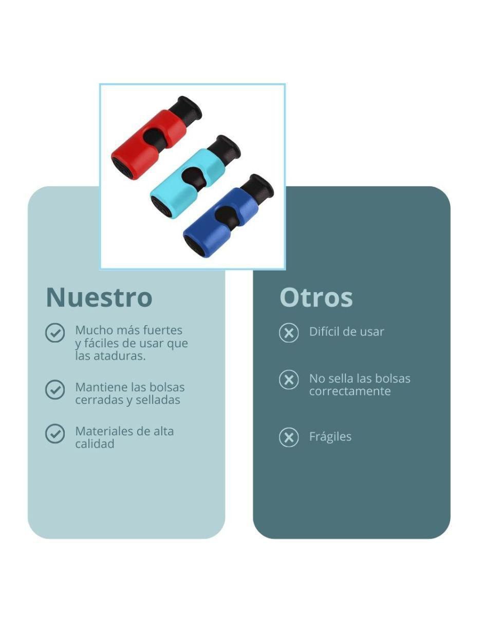 Clip para bolsas de plástico 15 piezas 6