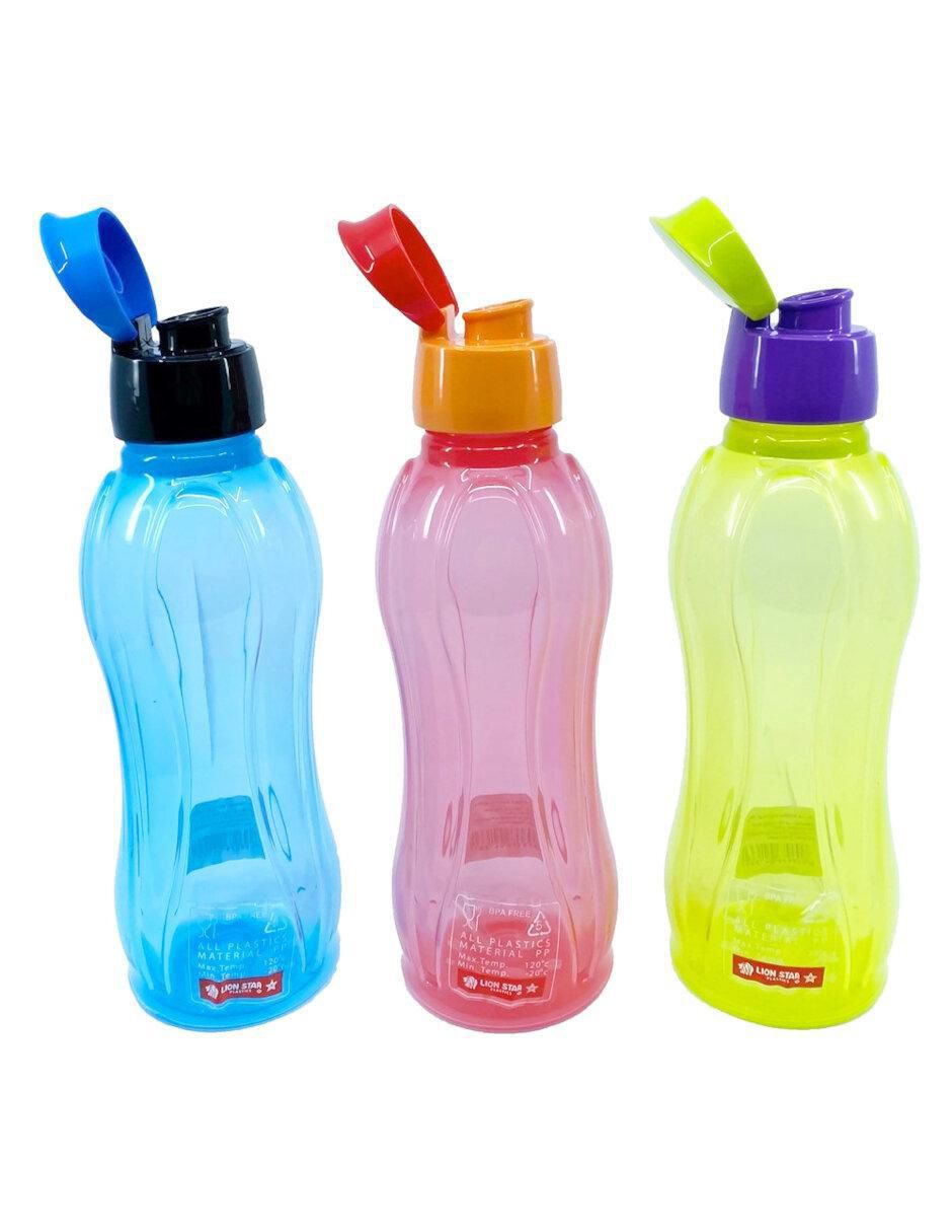 Set botella de agua de plástico 1