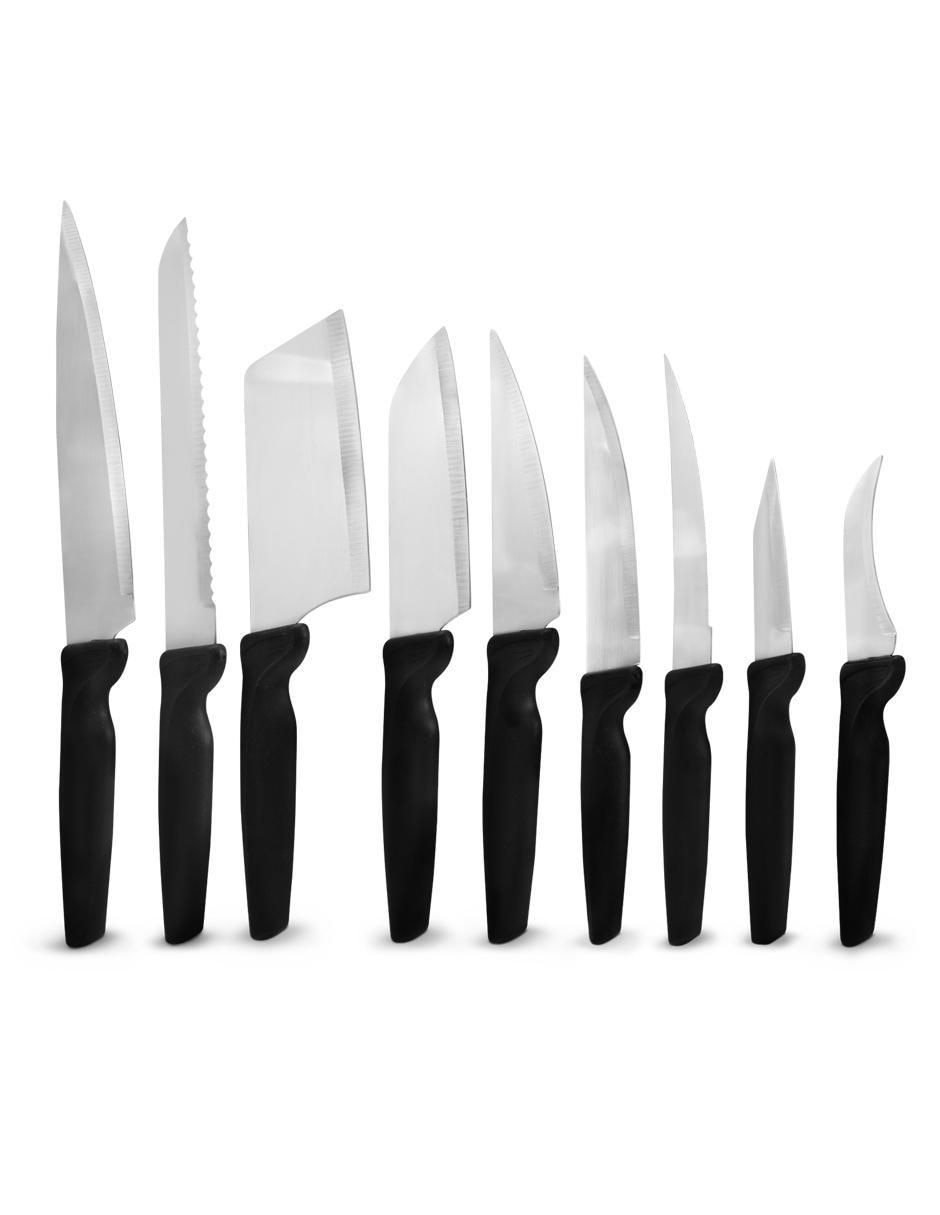 Set de cuchillos utilitario 9 piezas