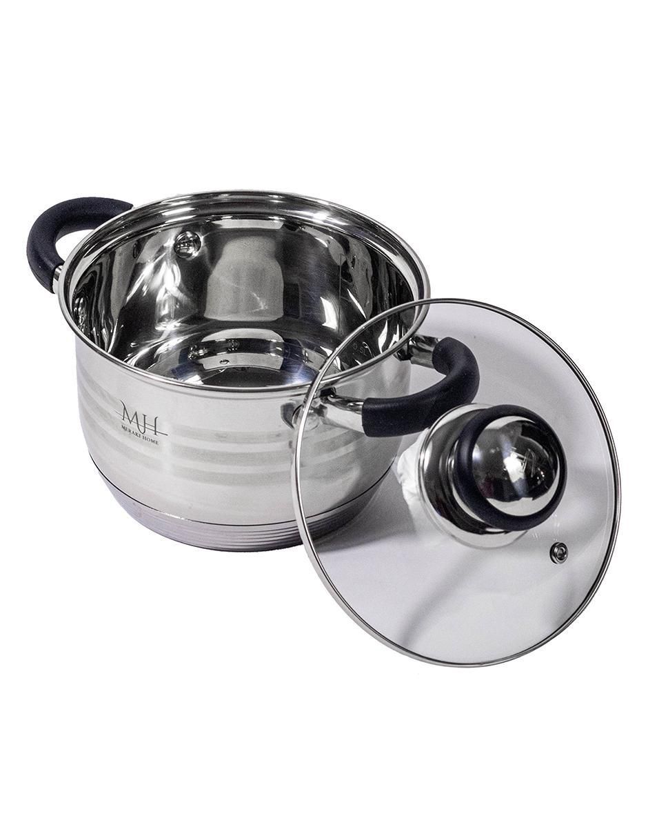 Batería de cocina Atenea de acero inoxidable 12 piezas 12