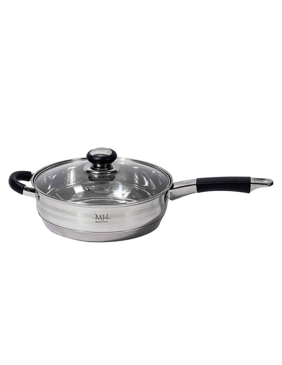 Batería de cocina Atenea de acero inoxidable 12 piezas 15