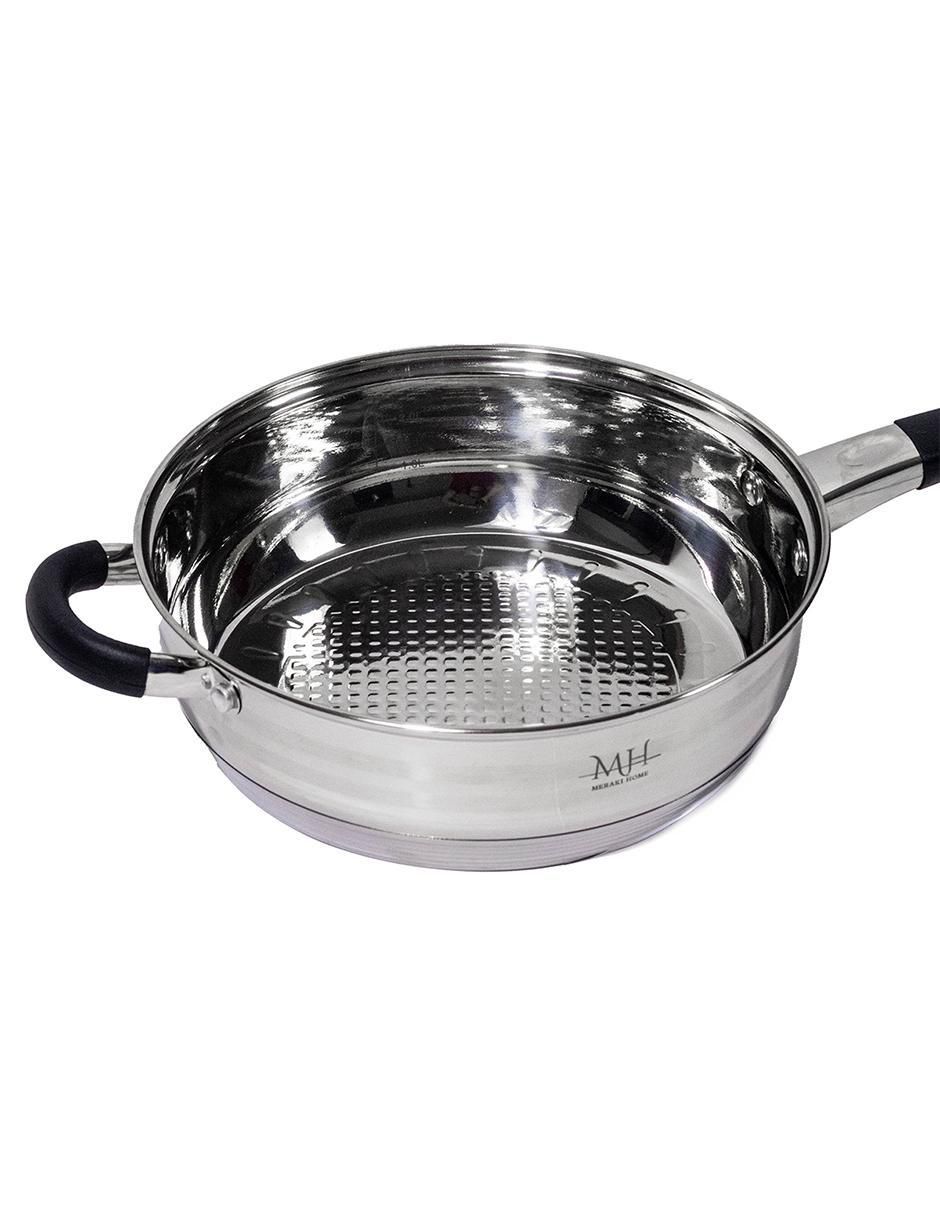 Batería de cocina Atenea de acero inoxidable 12 piezas 16
