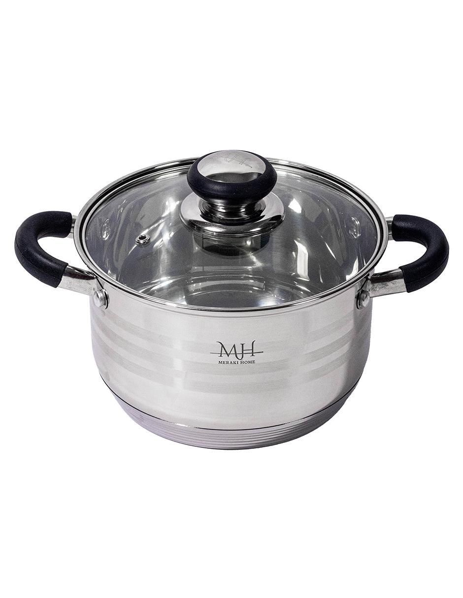 Batería de cocina Atenea de acero inoxidable 12 piezas 8