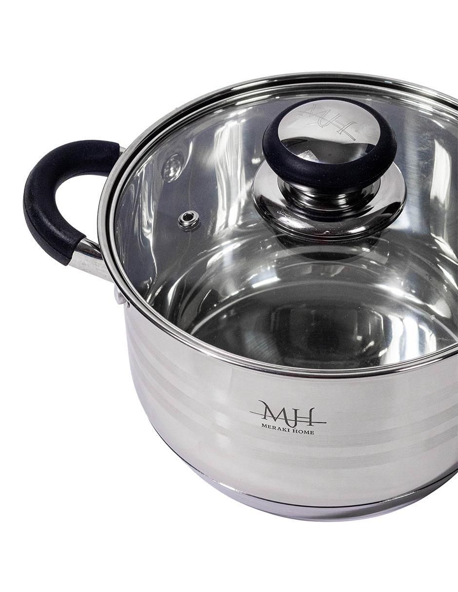 Batería de cocina Atenea de acero inoxidable 12 piezas 9