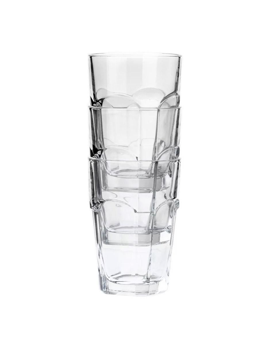 Set vasos San Marco de vidrio con 6 piezas 5