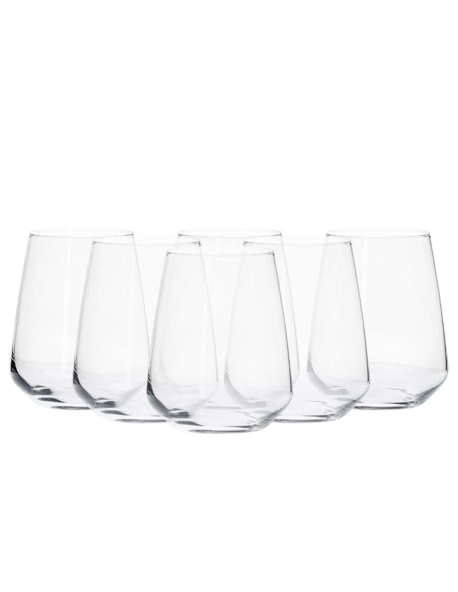 Set vasos Contea de vidrio con 12 piezas