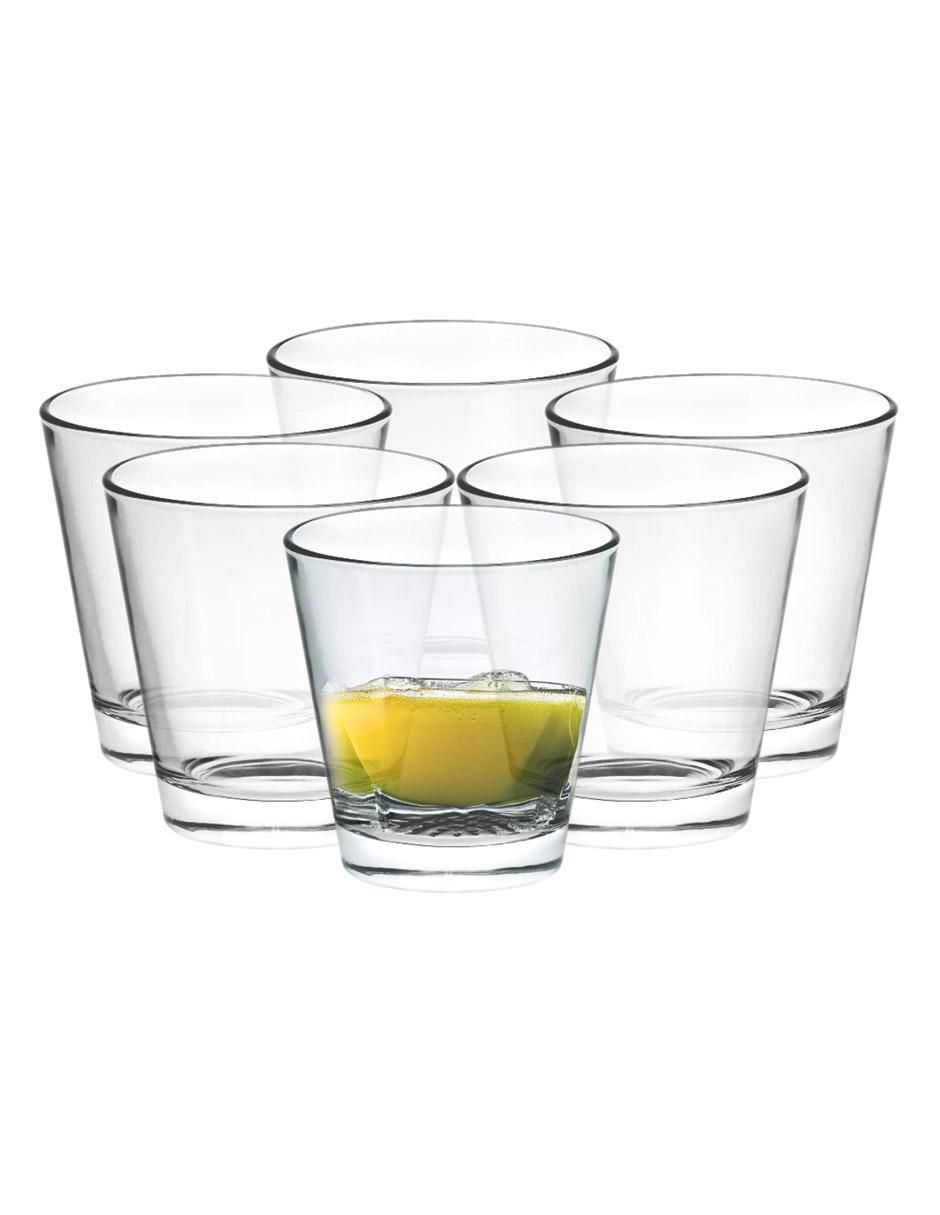 Set vasos Conic de vidrio con 6 piezas 4