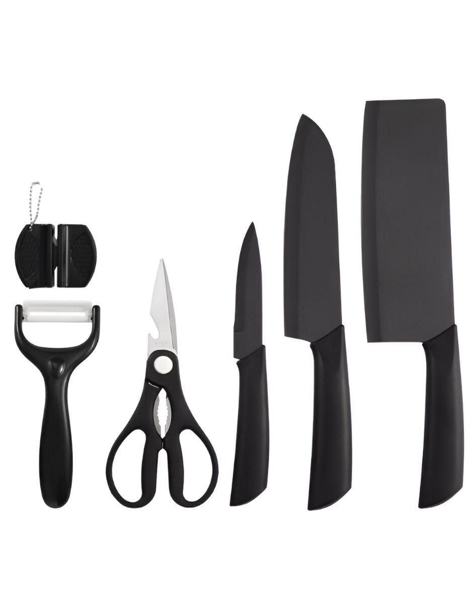 Set de cuchillos utilitario 6 piezas