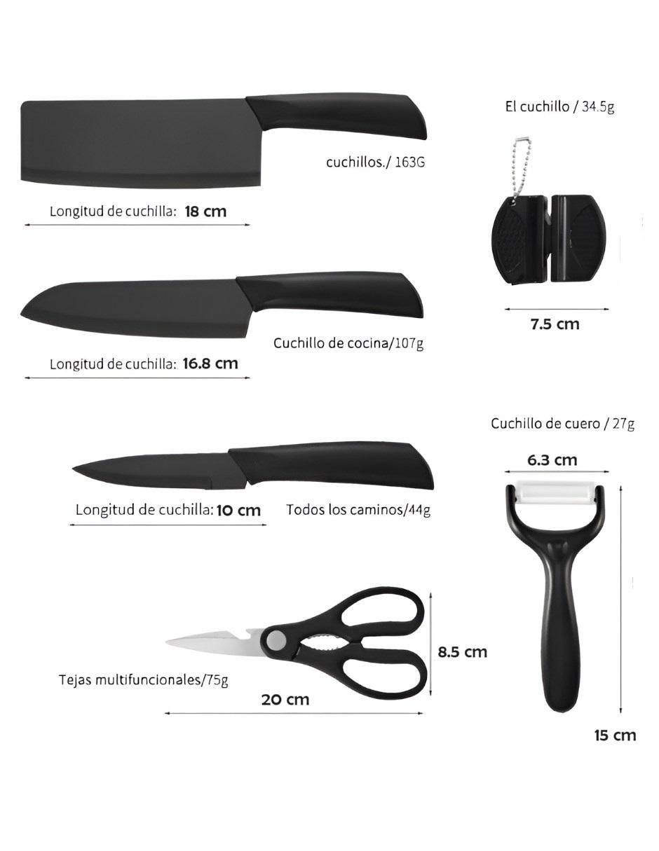Set de cuchillos utilitario  6 piezas 4