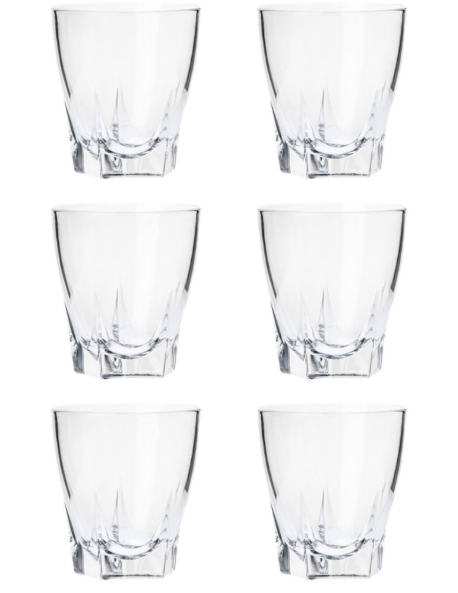 Set vasos Camelot de vidrio con 6 piezas