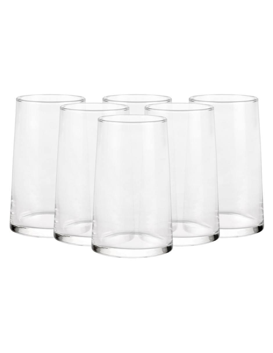 Set vasos Elixir de vidrio con 6 piezas Set vasos Elixir de vidrio con 6 piezas