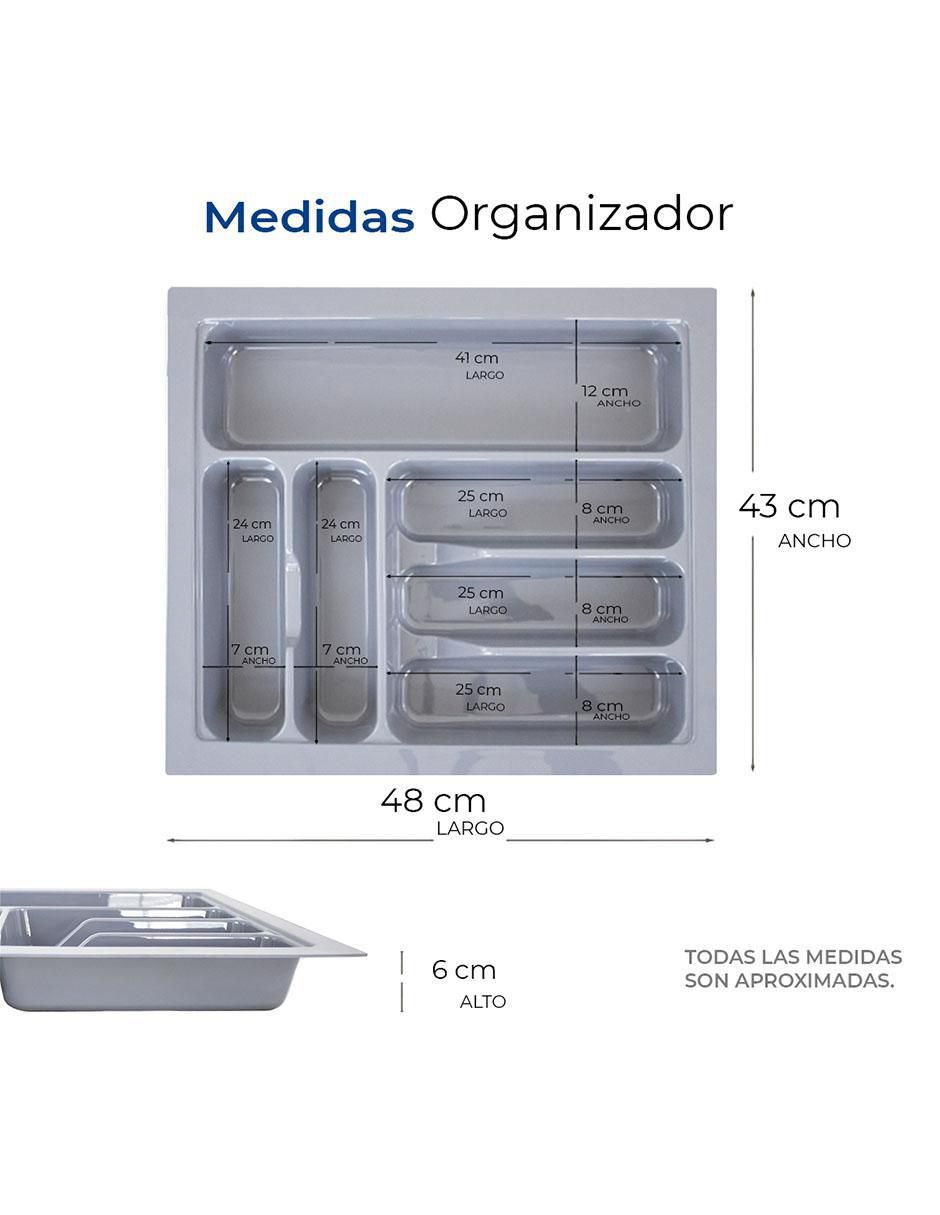 Porta cubiertos de aluminio 5