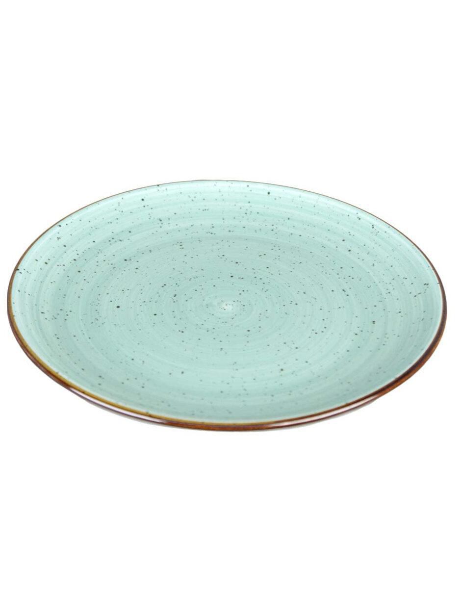 Plato postre de porcelana 12 piezas 2