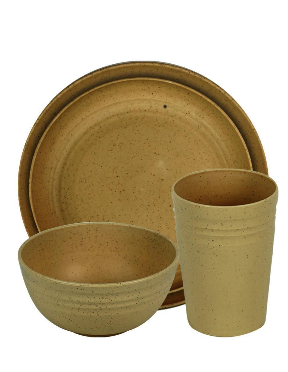 Vajilla cerrada de stoneware para 8 personas 1