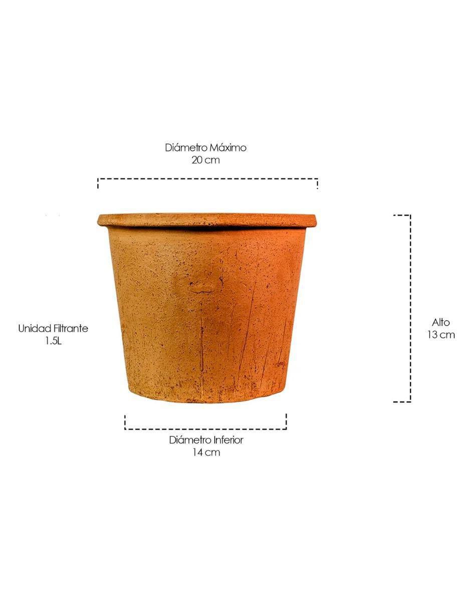 Repuesto filtro agua Carbón activado granular unidad filtrante 1.5l 6
