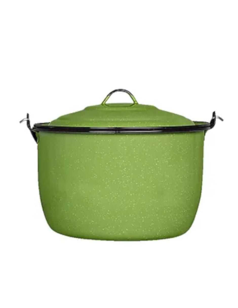 Batería de cocina Huasteca Optima de acero vitrificado antiadherente cerámica 9 piezas 3