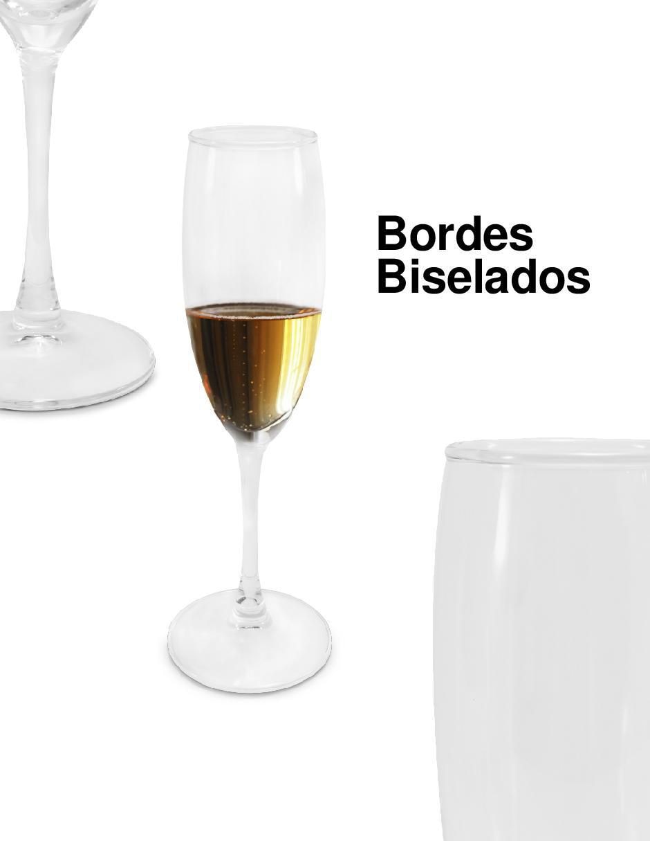 Set de copas para champán de vidrio 4