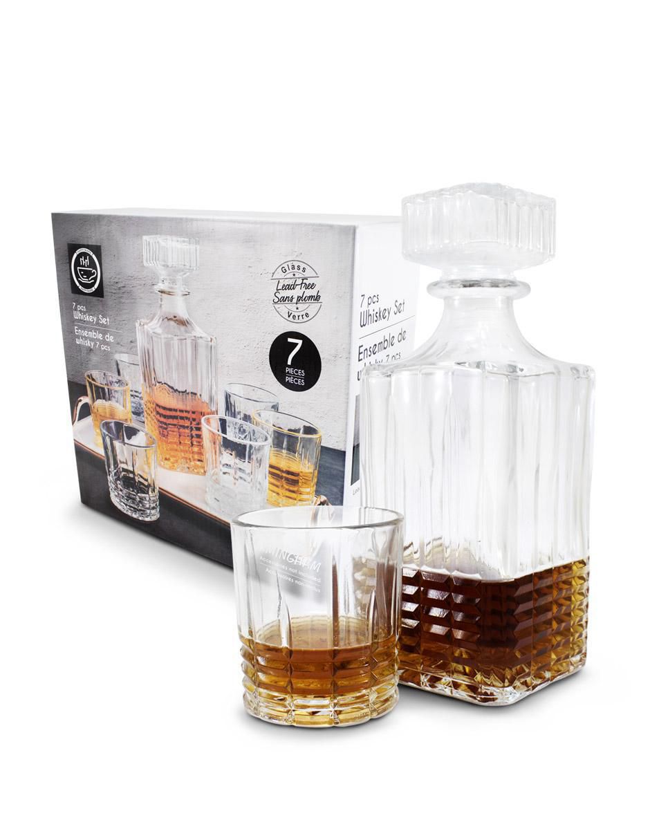 Set decantador de cristal 2