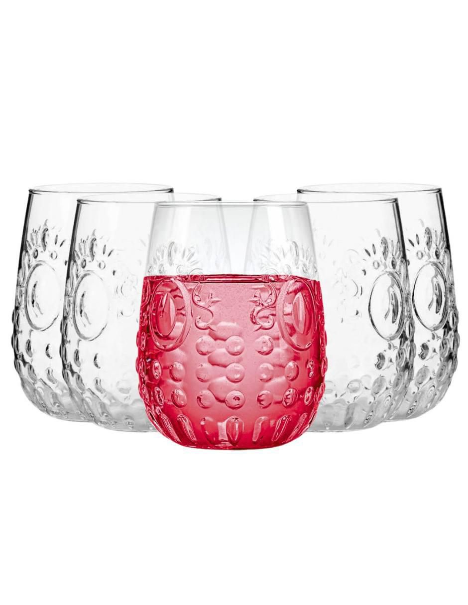Set vasos Baroque de vidrio con 6 piezas 4