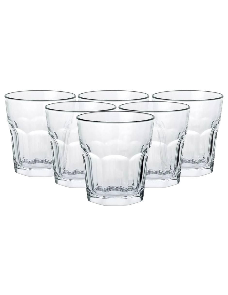 Set vasos London de vidrio con 6 piezas