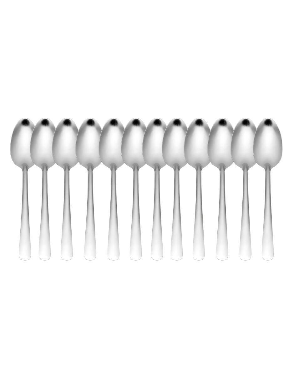 Set cubiertos Casia de acero inoxidable 12 piezas