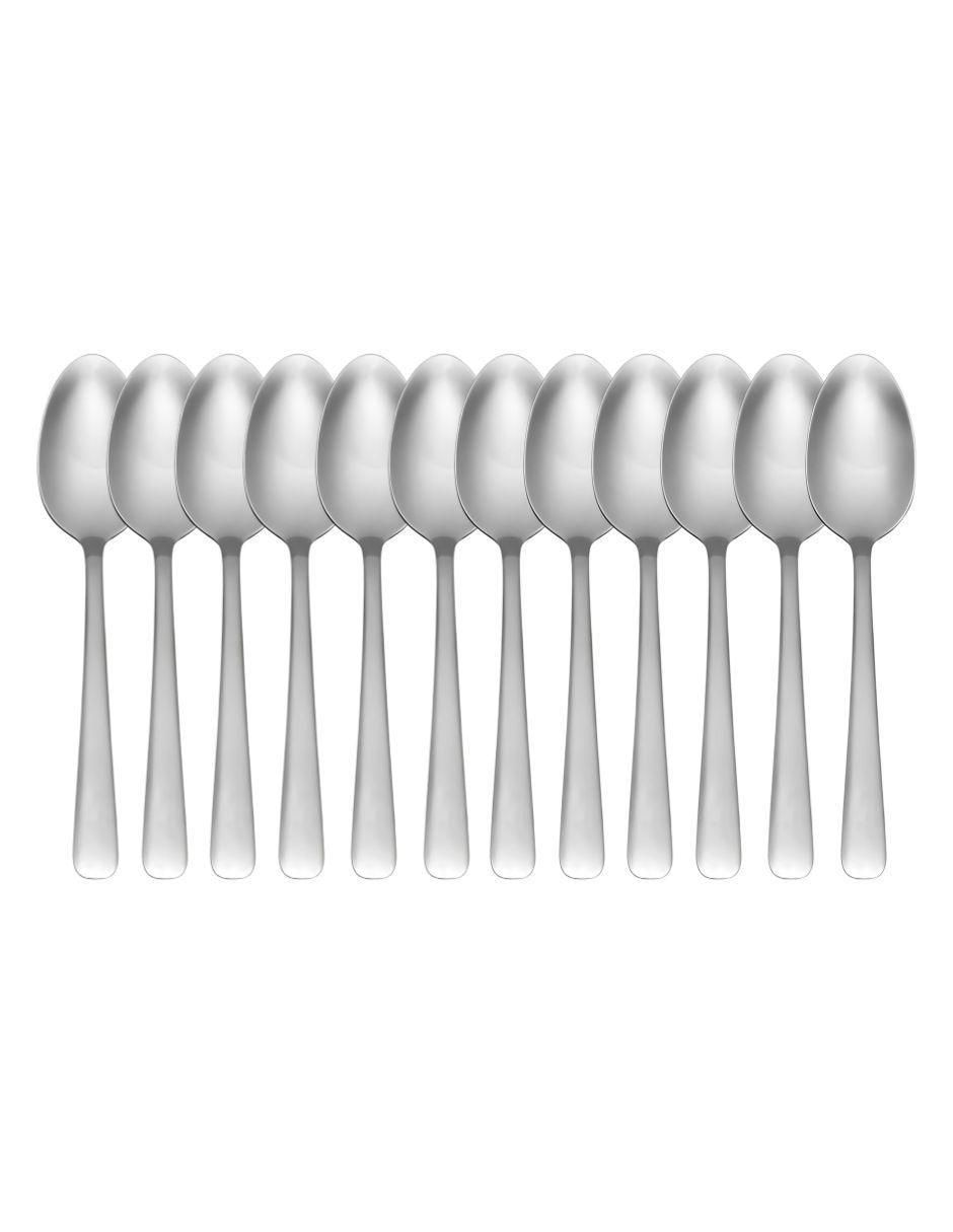 Set cubiertos Malva de acero inoxidable 12 piezas