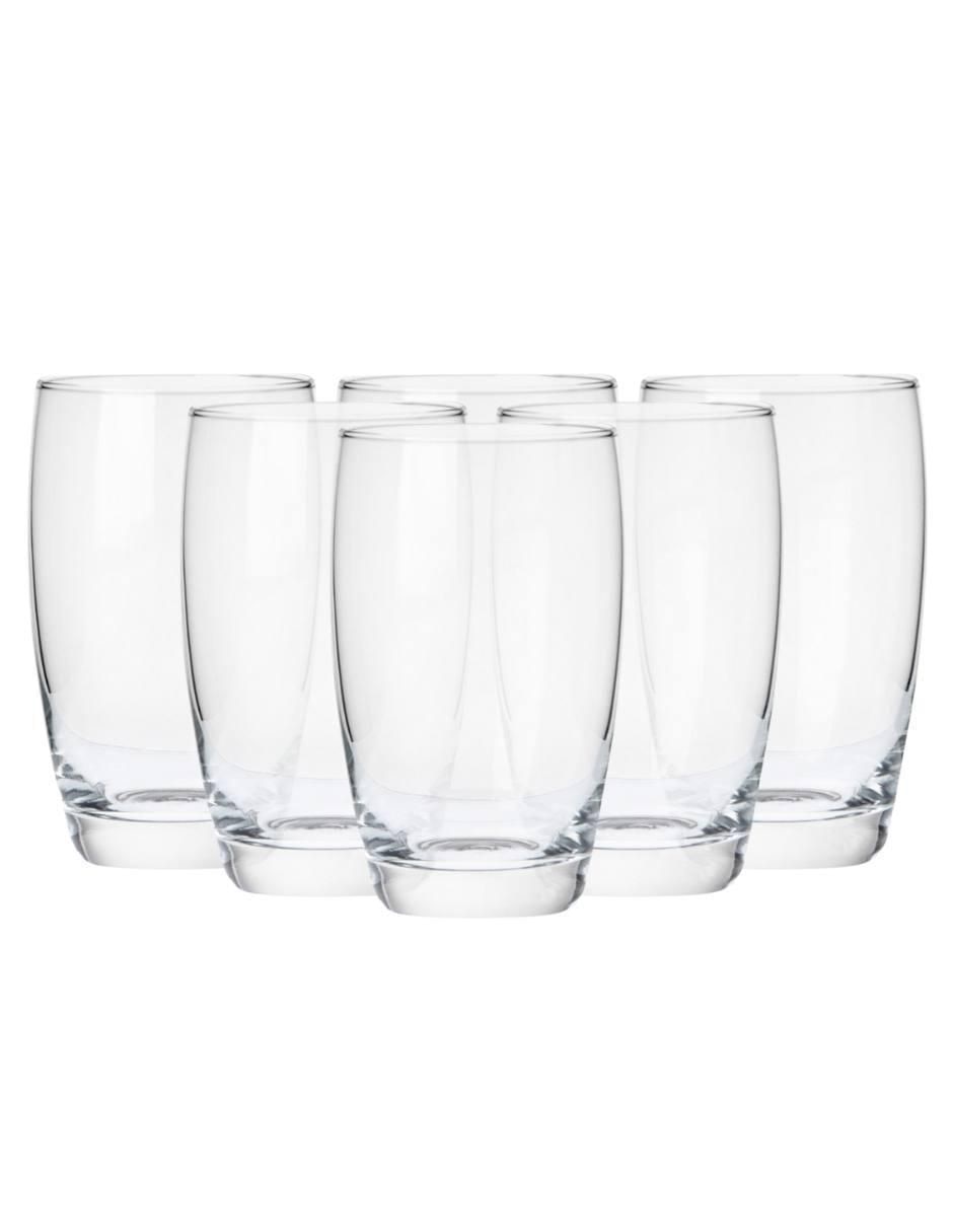 Set vasos Aurelia de vidrio con 6 piezas