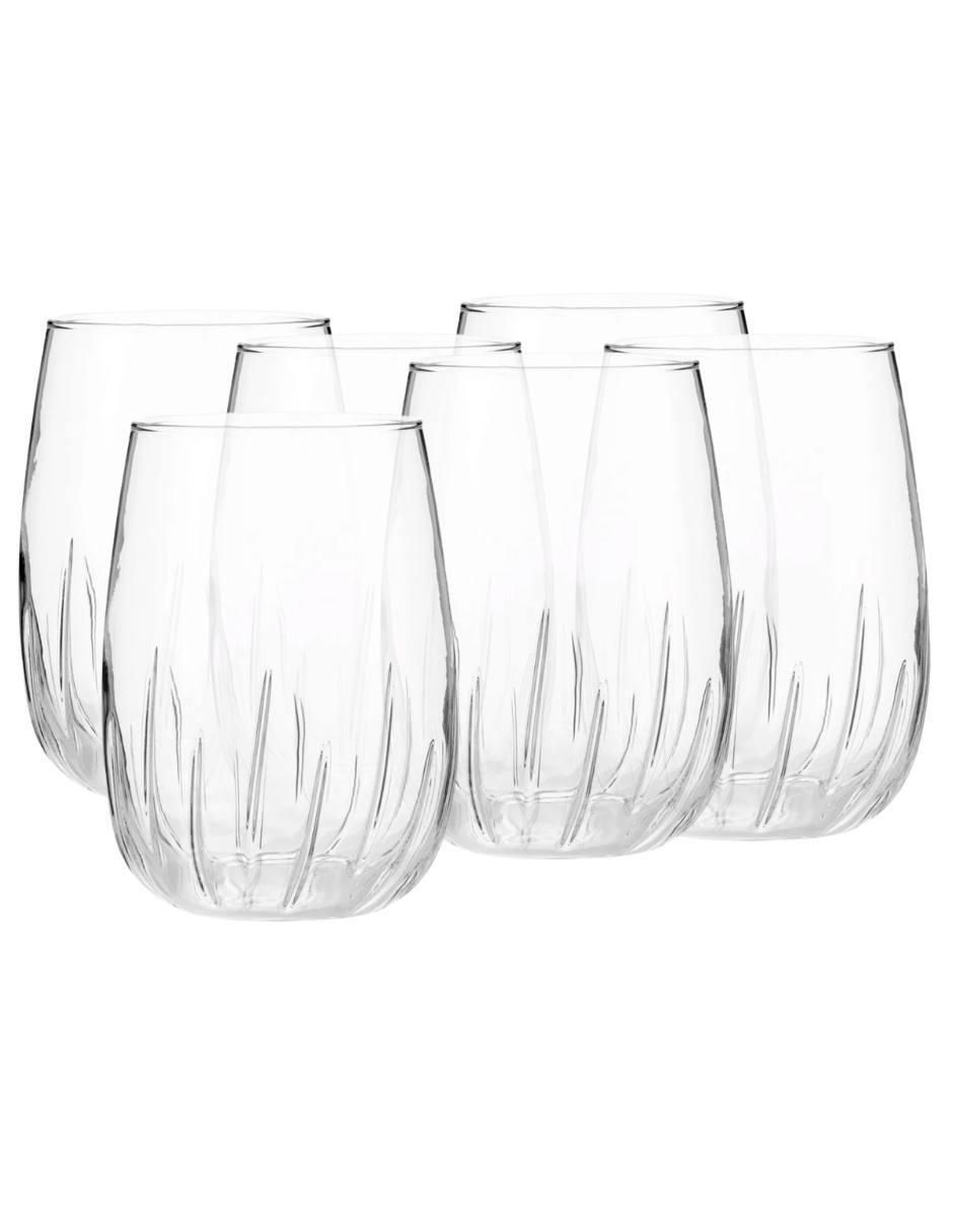 Set vasos Mistral de vidrio con 6 piezas
