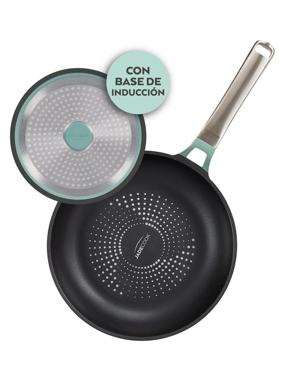 Sartén Wok Pro Series de aluminio anodizado 4